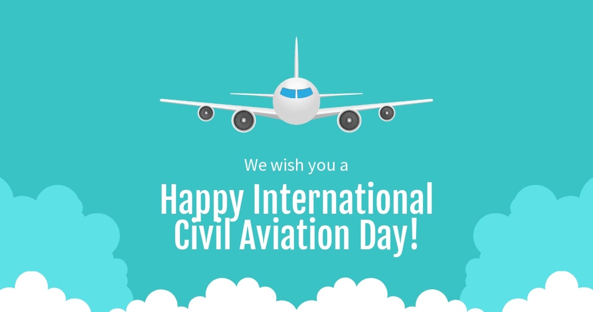 International Civil Aviation Day Facebook Post