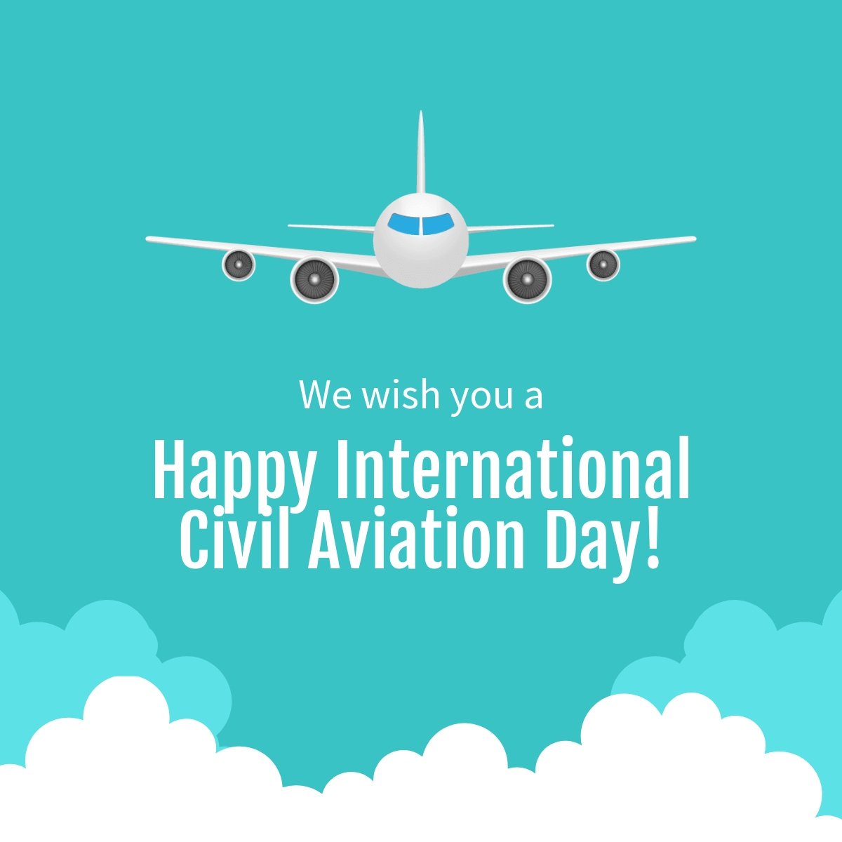 International Civil Aviation Day Linkedin Post