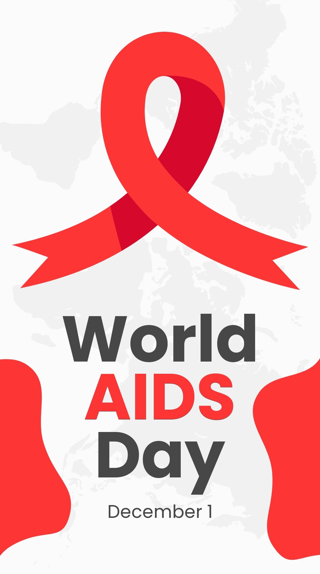 World AIDS Day WhatsApp Post Template