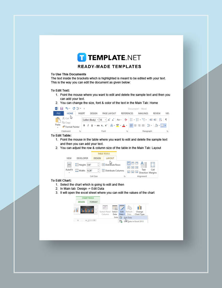Request for Information in Advance of Purchase Order Template