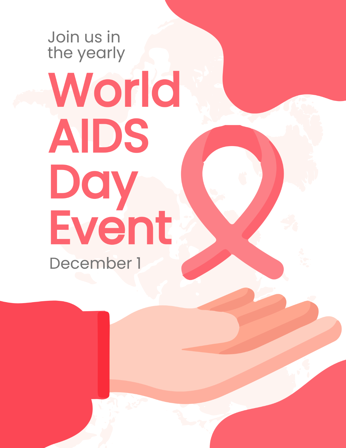 World AIDS Day Event Flyer Template
