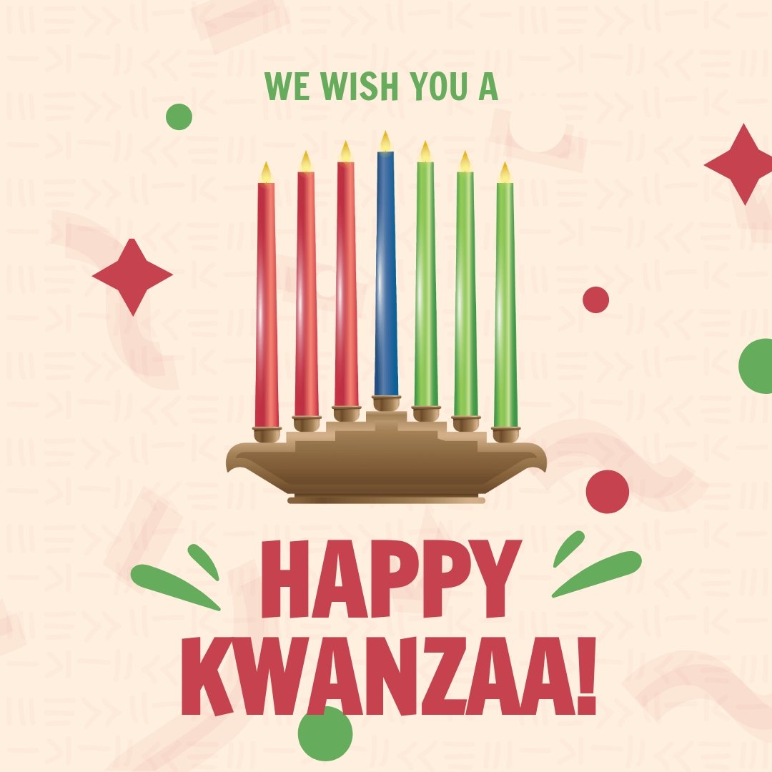 Happy Kwanzaa Instagram Post Template