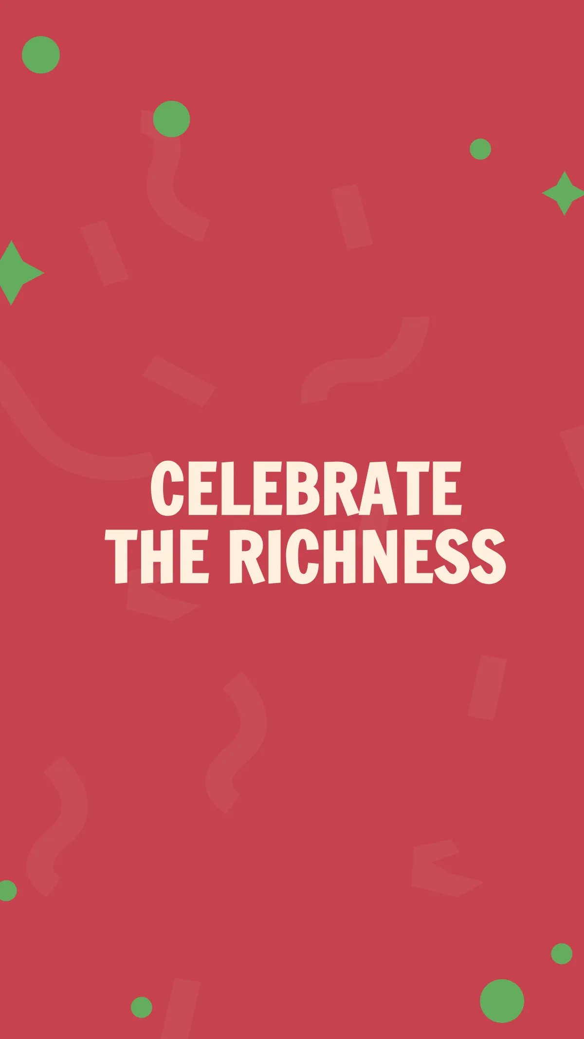 Free Happy Kwanzaa Instagram Story Template to Edit Online