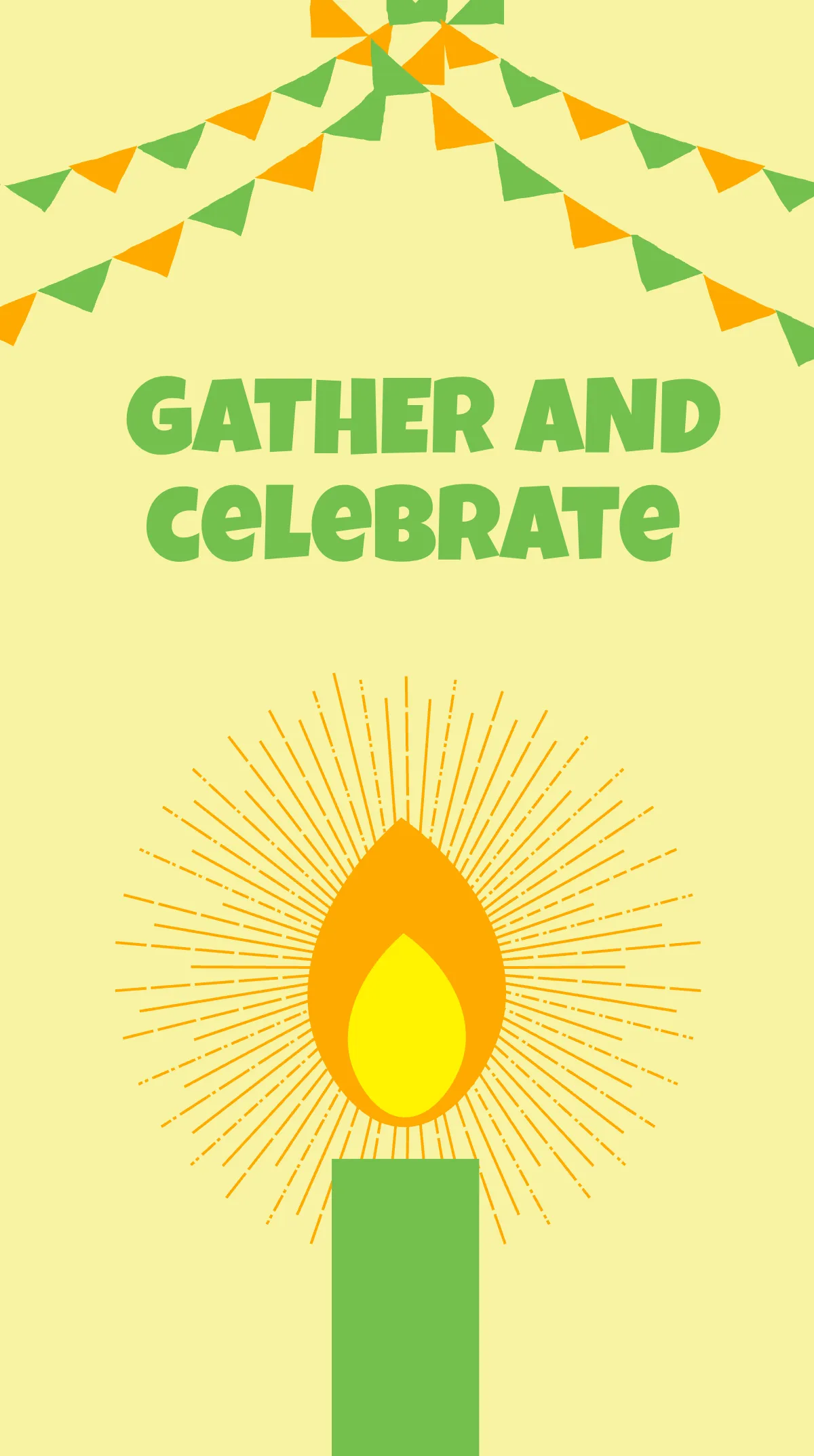 Free Kwanzaa Celebration Instagram Story Template to Edit Online