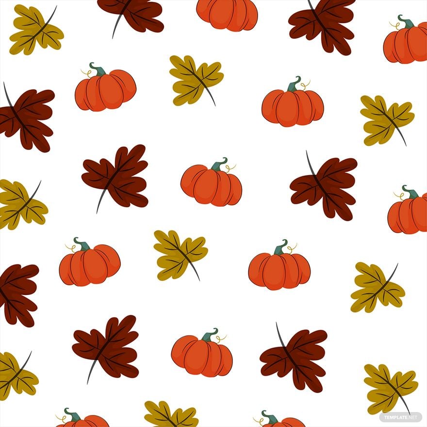 Pumpkin Leaves Vector in Illustrator, EPS, SVG, JPG, PNG
