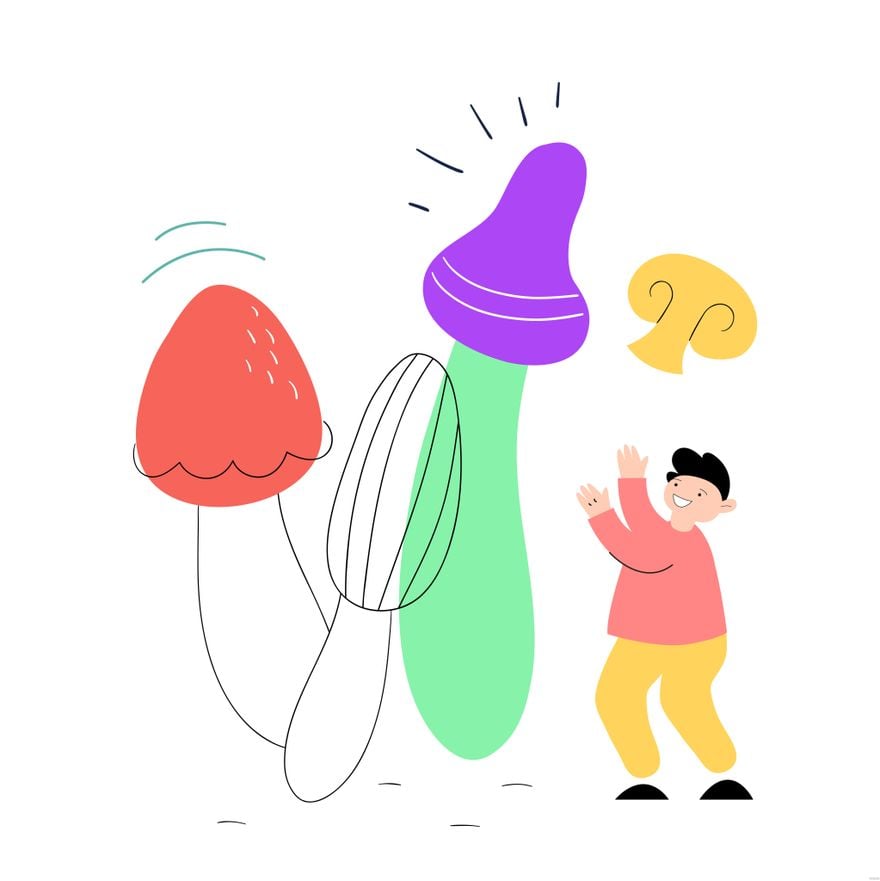 Free Mushroom Illustration