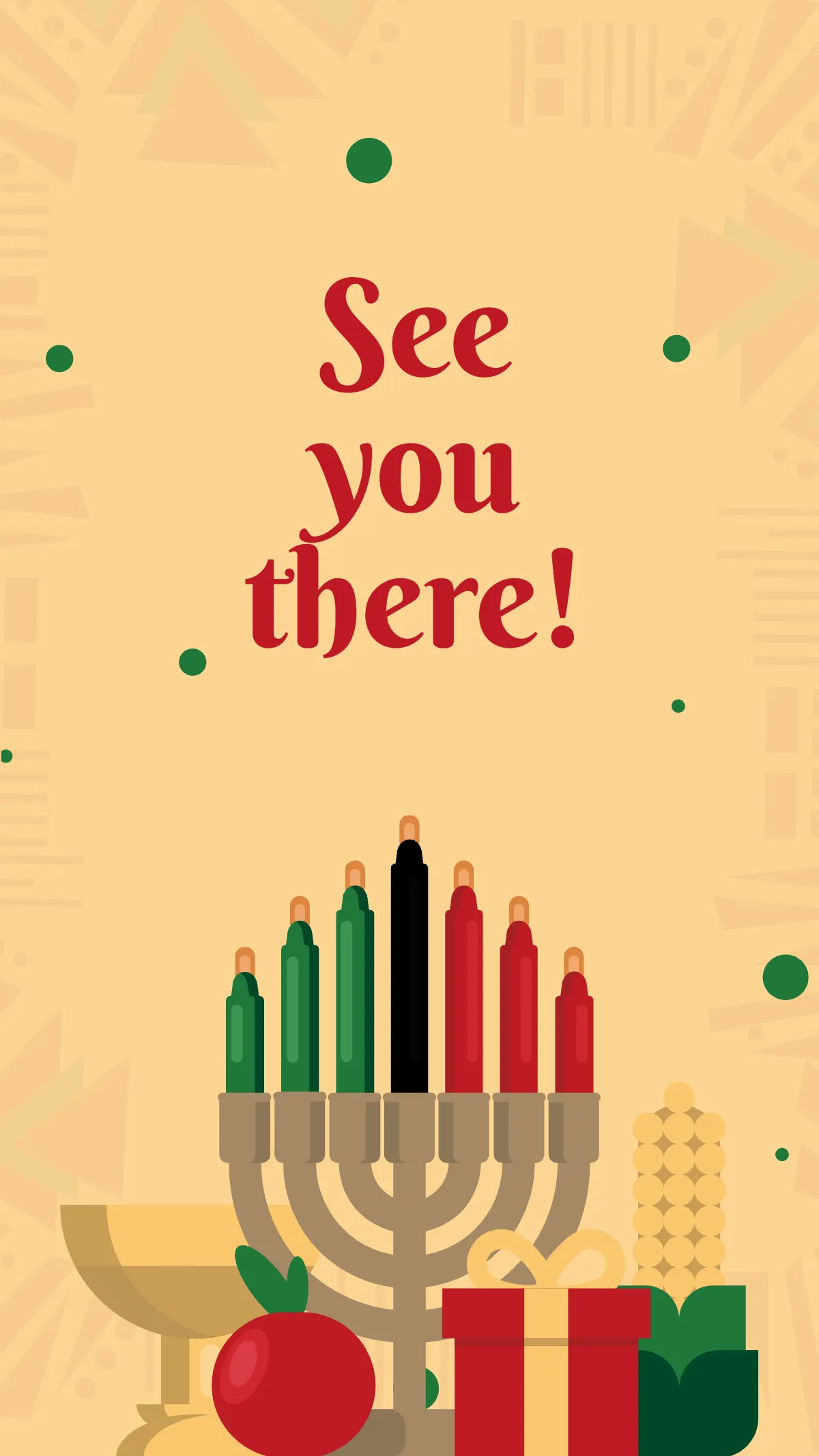 Free Kwanzaa Event Instagram Story Template to Edit Online