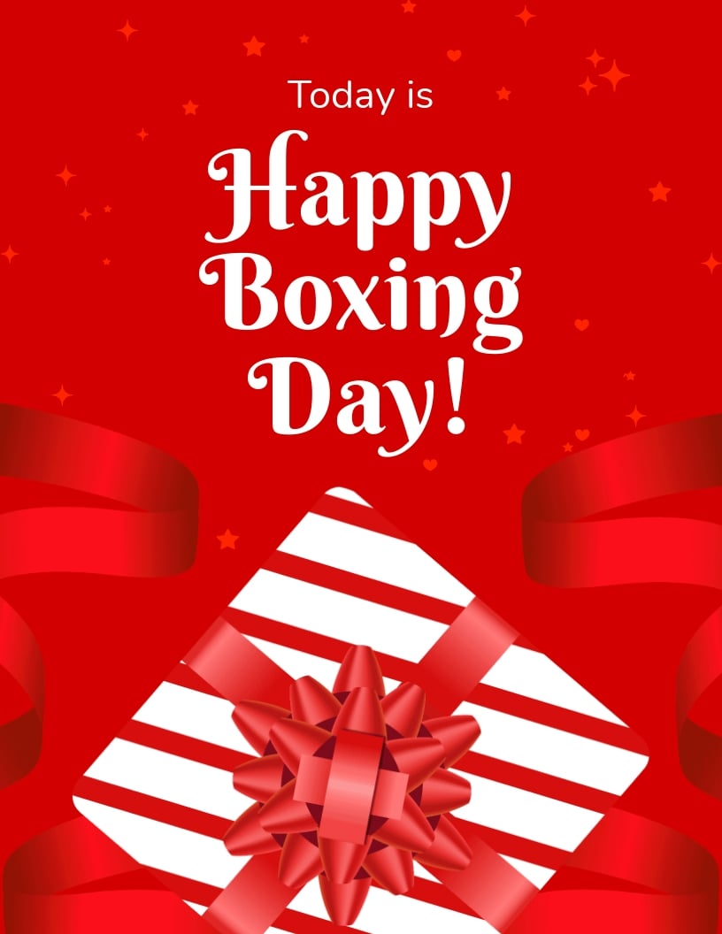 Free Happy Boxing Day Flyer Template in Word, Google Docs, PSD, Apple Pages, Publisher