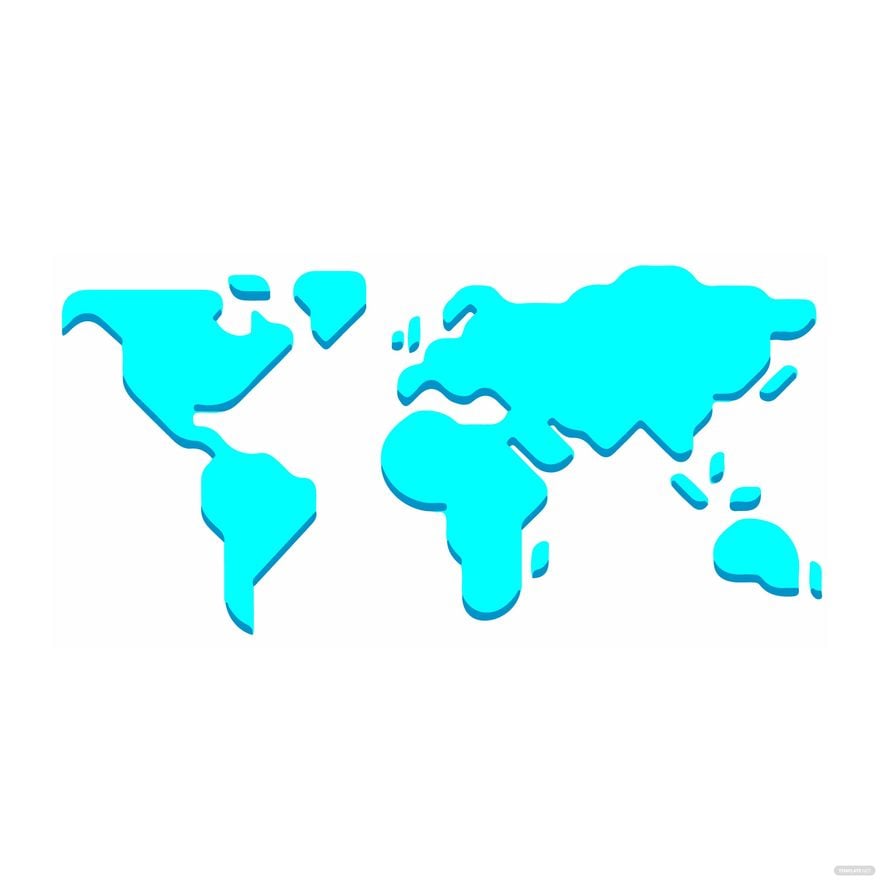 Free Cartoon World Map Vector - EPS, Illustrator, JPG, PNG, SVG |  