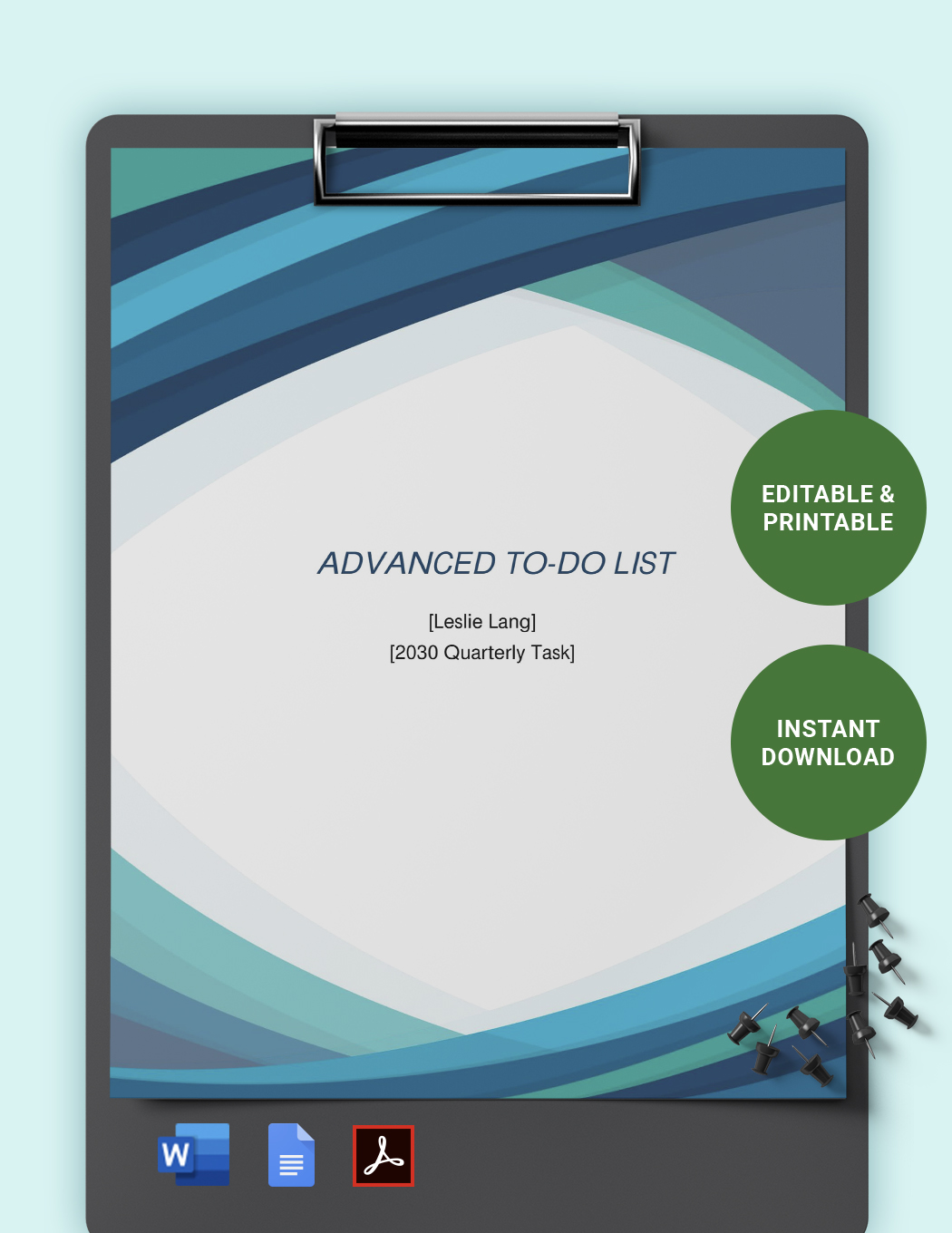 Free Advanced To Do List Template Google Docs Word Apple Pages PDF Template