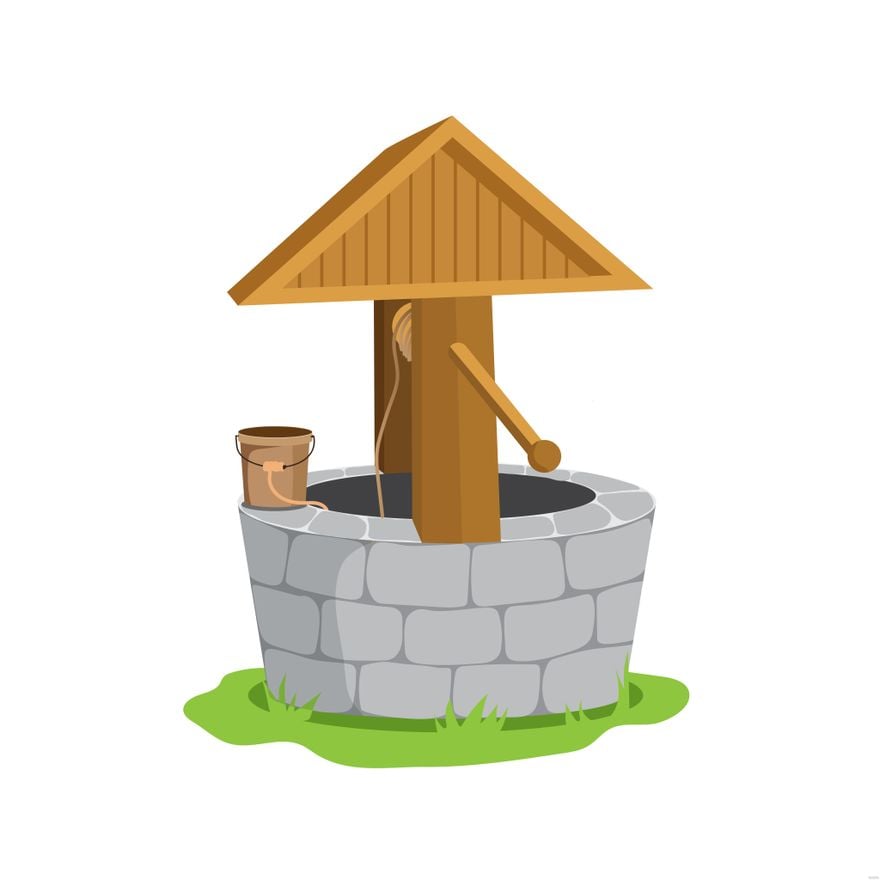 Free Water Well Illustration