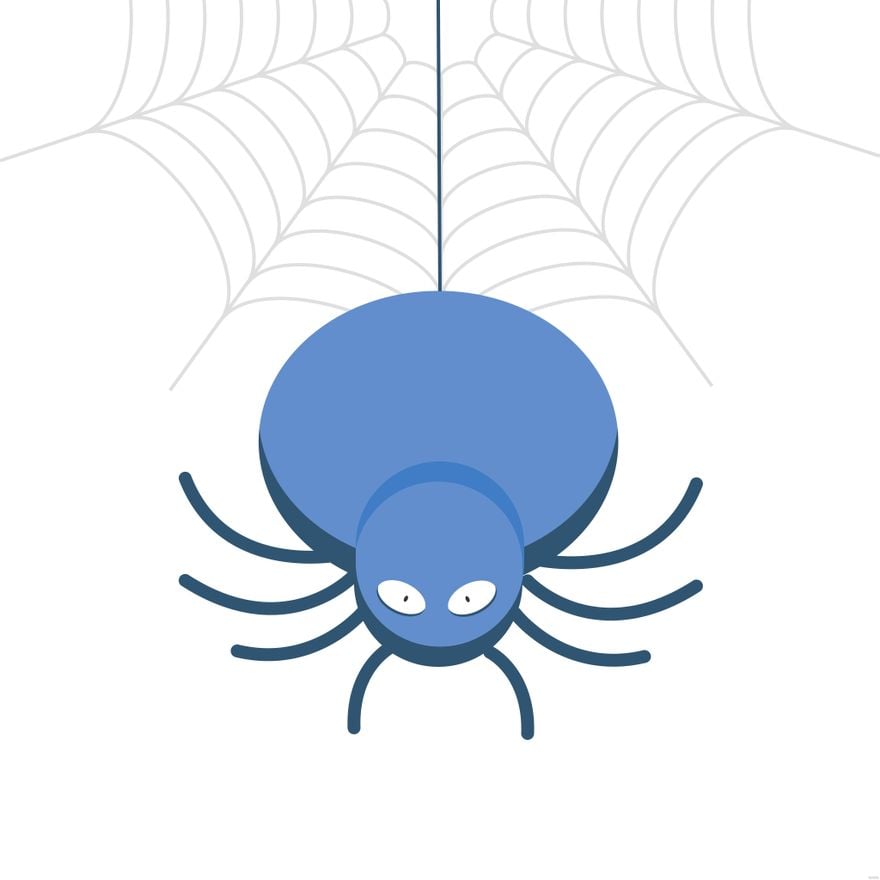 Free Spider Illustration in Illustrator, EPS, SVG, JPG, PNG