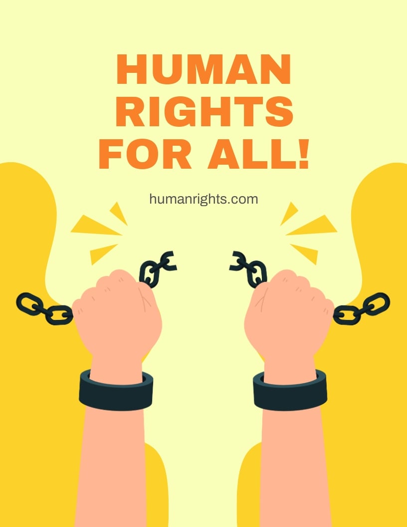 Human Rights Campaign Flyer Template
