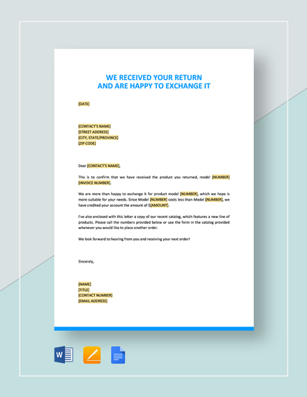 2128+ FREE Letter Templates - PDF | Word | Excel | Google Docs | Apple ...