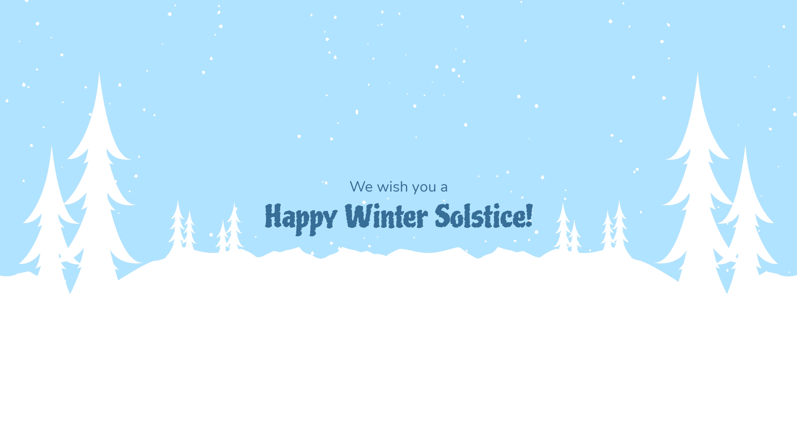 happy winter solstice wallpaper