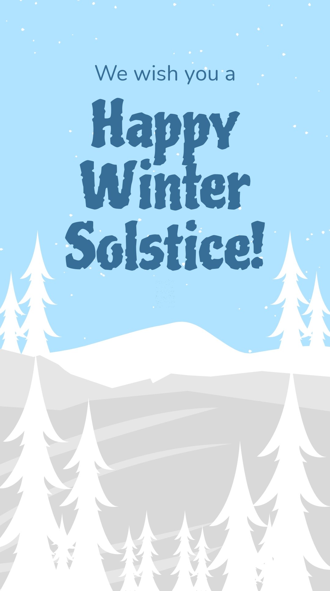 Happy Winter Solstice Whatsapp Post