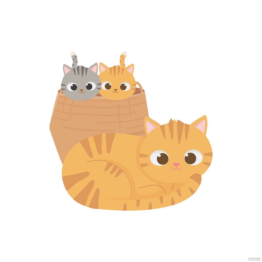 Free Vectors  Cute tabby cat icon