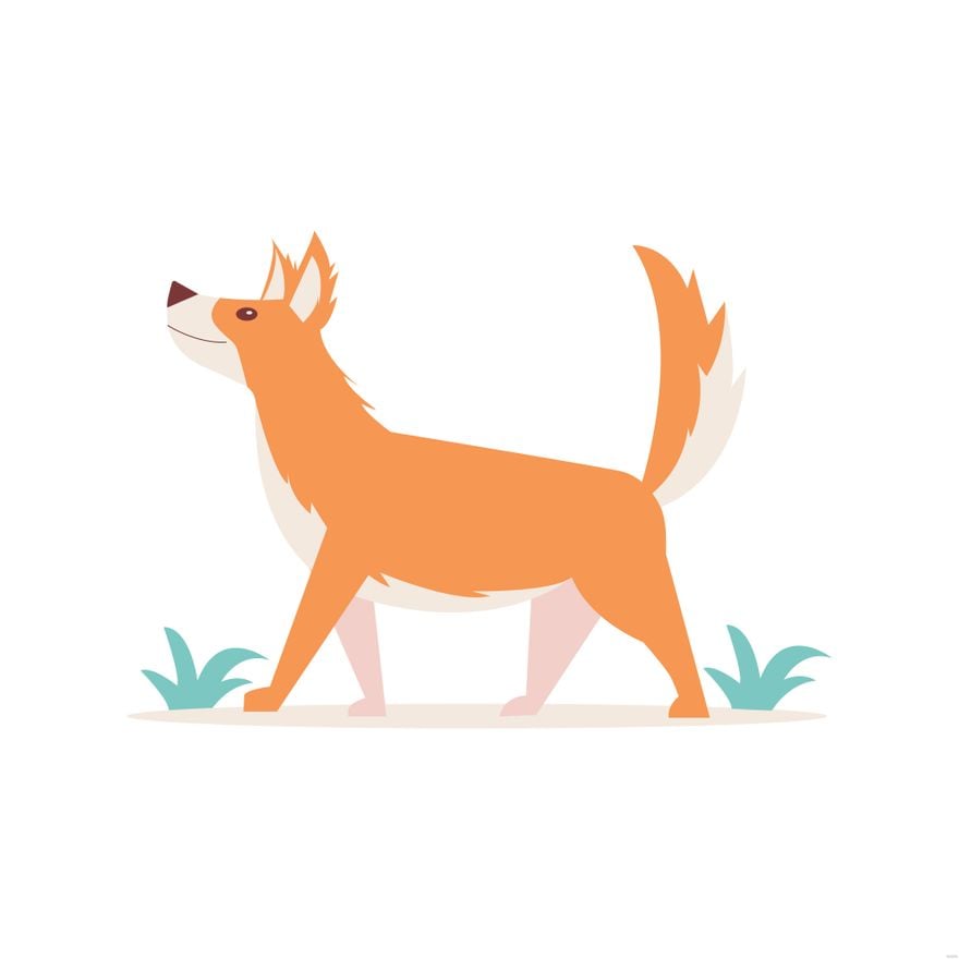 Dog Illustration in Illustrator, EPS, SVG, JPG, PNG