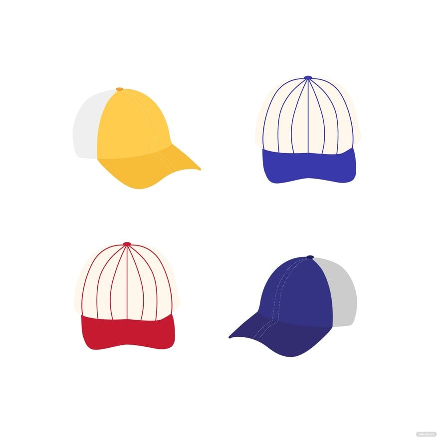 Free Baseball Hat Vector