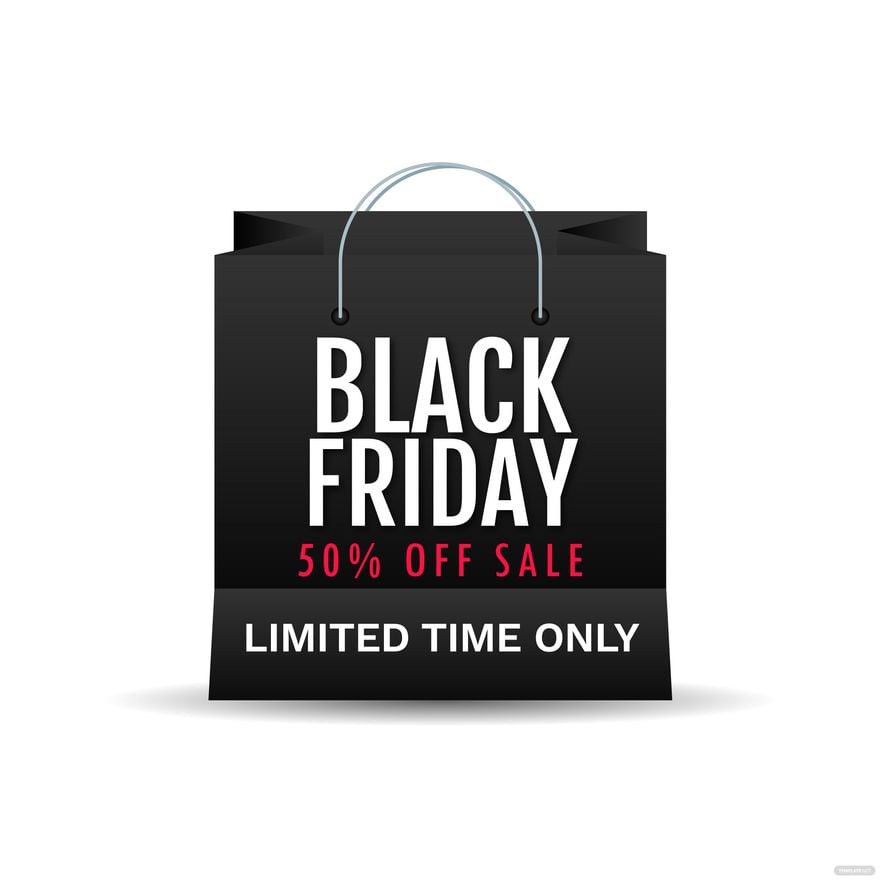 Free Black Friday Shopping Vector