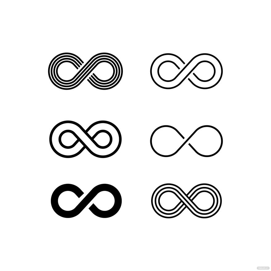 Black infinity symbol, Infinity symbol, infinity, text, logo png