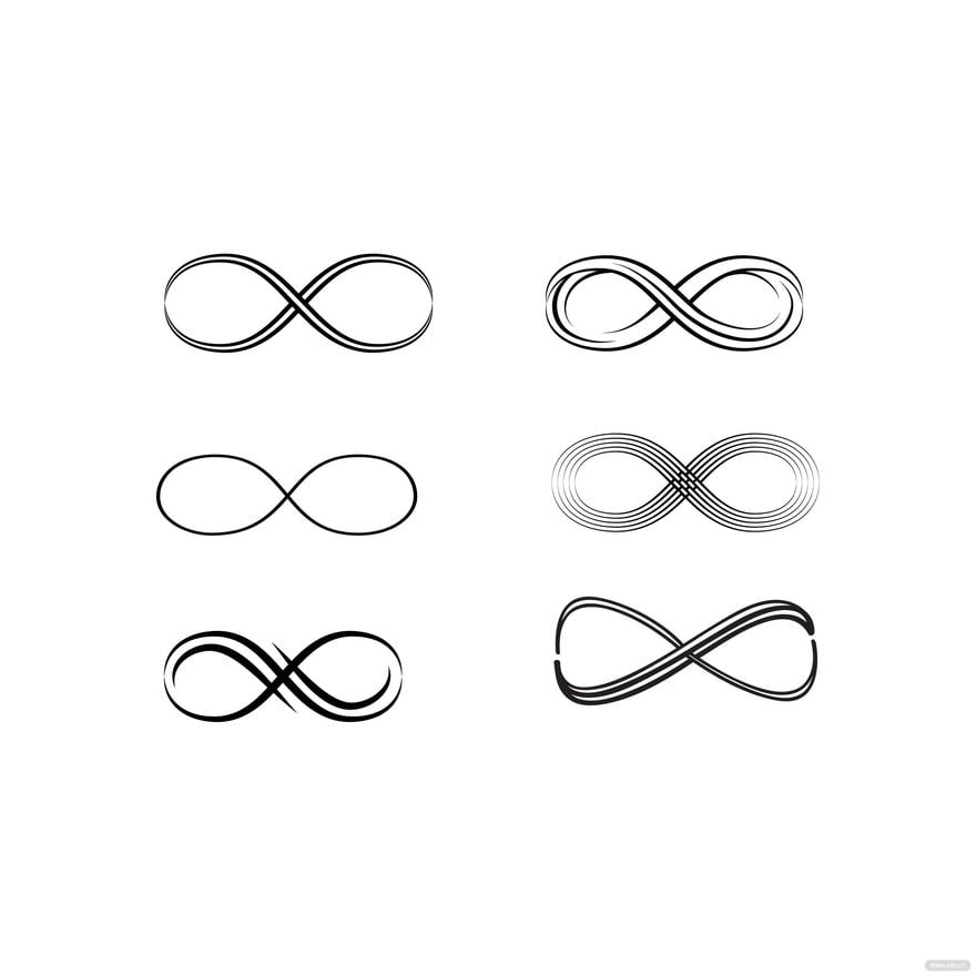 Free Infinity Sign Outline Vector
