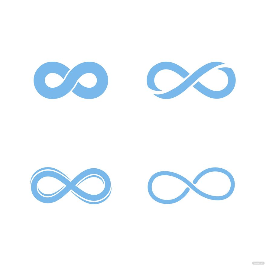 infinity symbol vector png