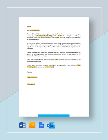 FREE Thank You Letter Templates in PDF | Template.net