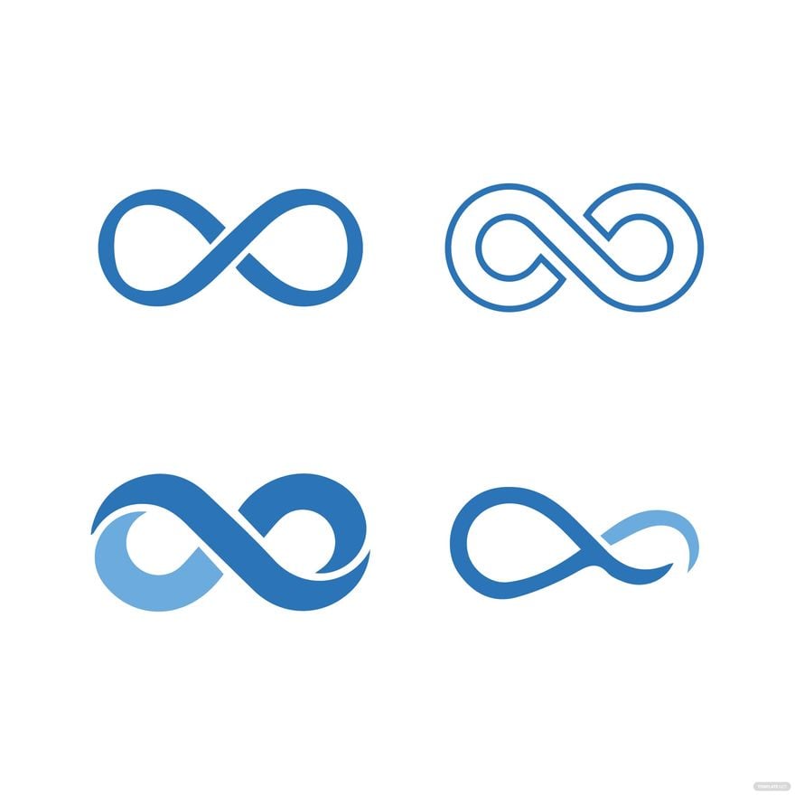 Free Simple Infinity Vector in Illustrator, EPS, SVG, JPG, PNG