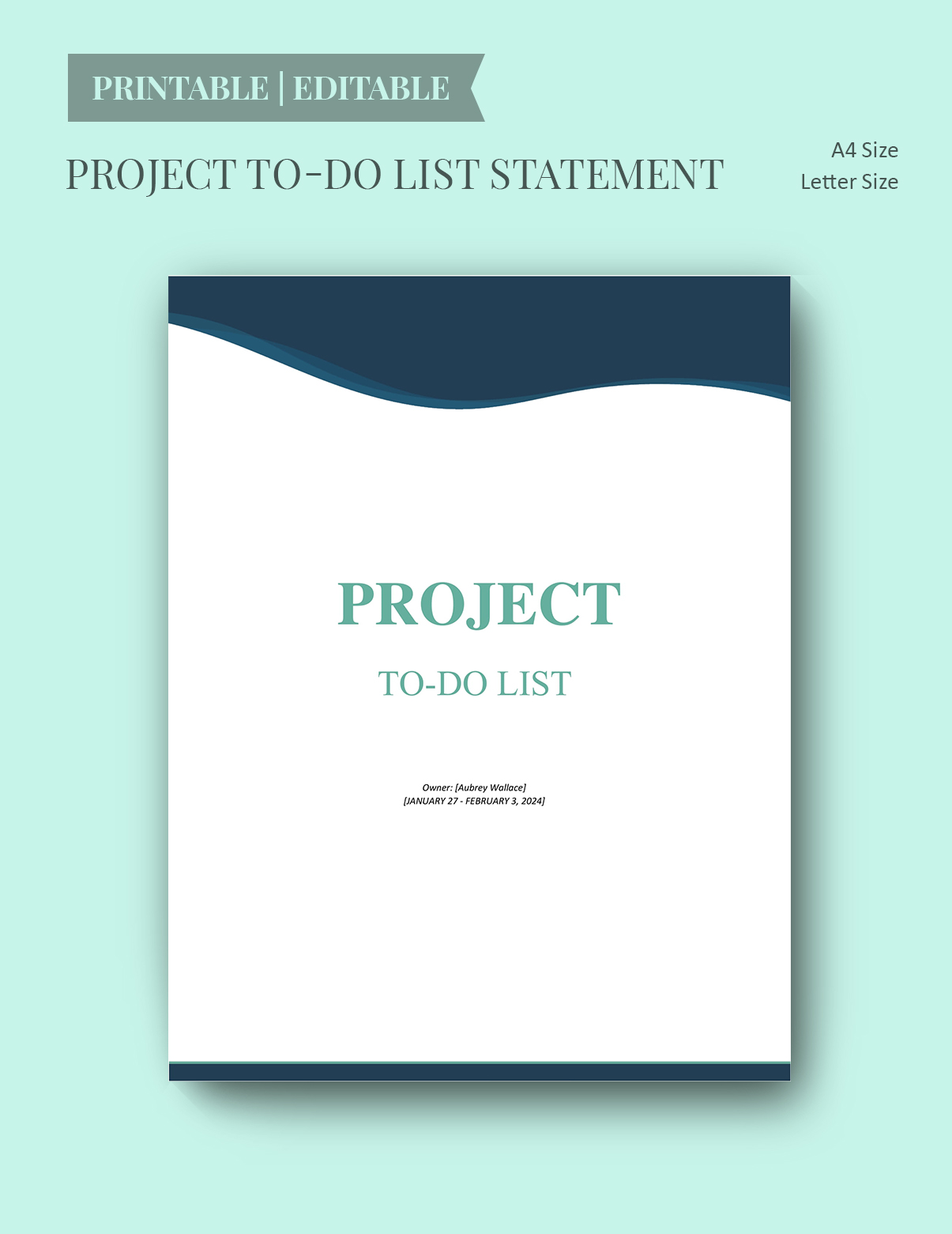 Project To-Do List Template