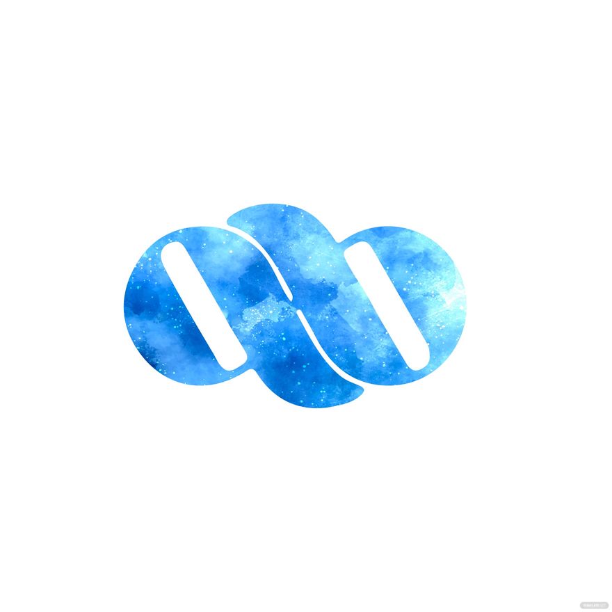 Free Blue Infinity Vector