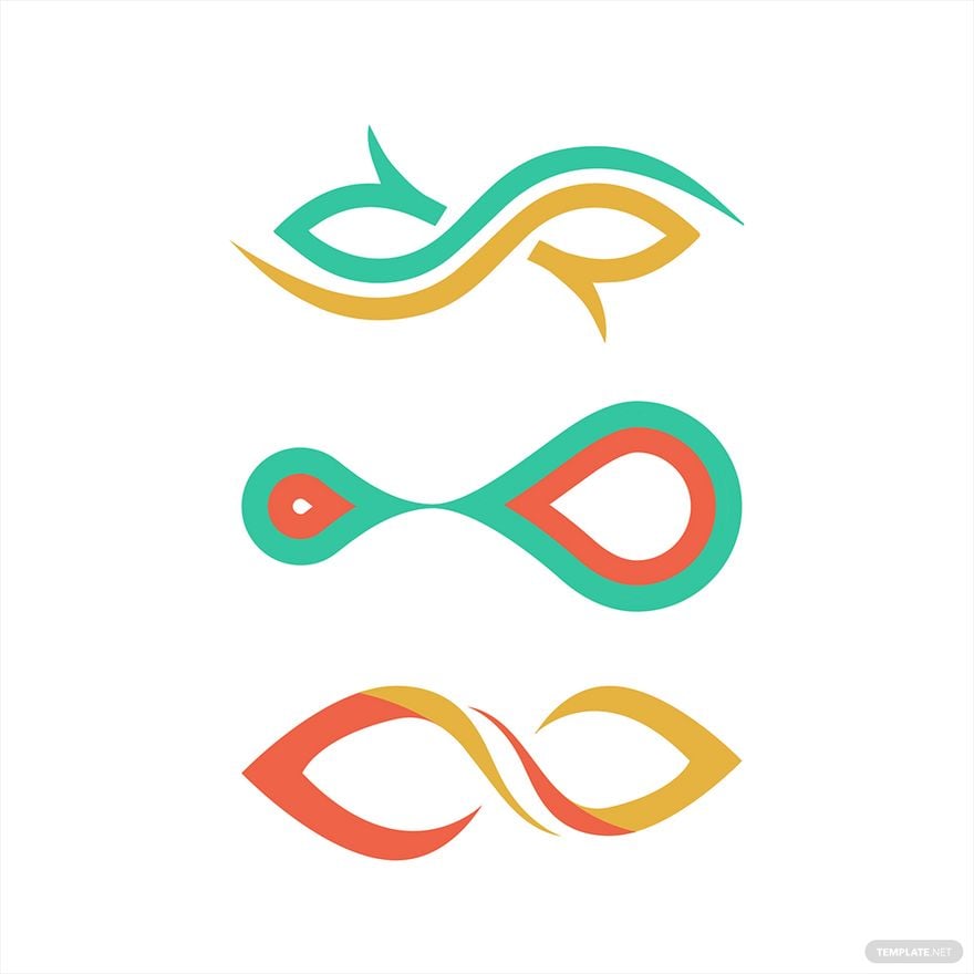 Free Abstract Infinity Vector