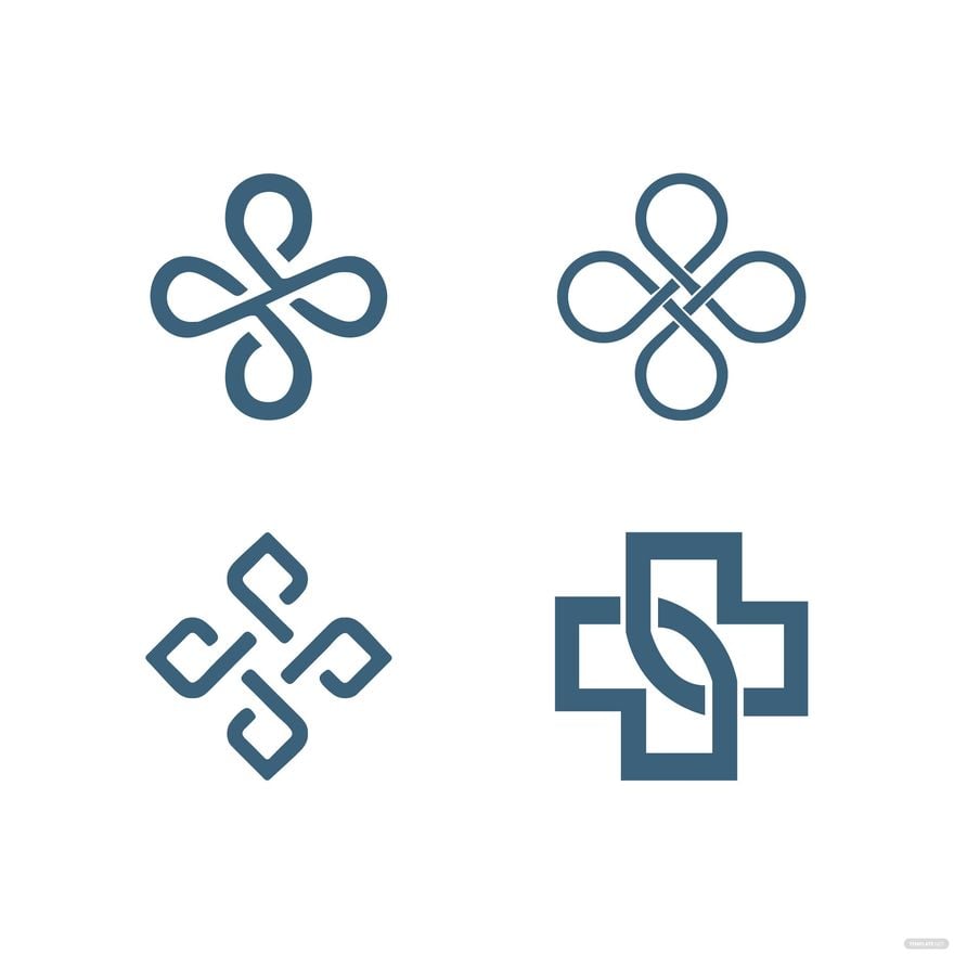 Cross Infinity Vector in Illustrator, EPS, SVG, JPG, PNG