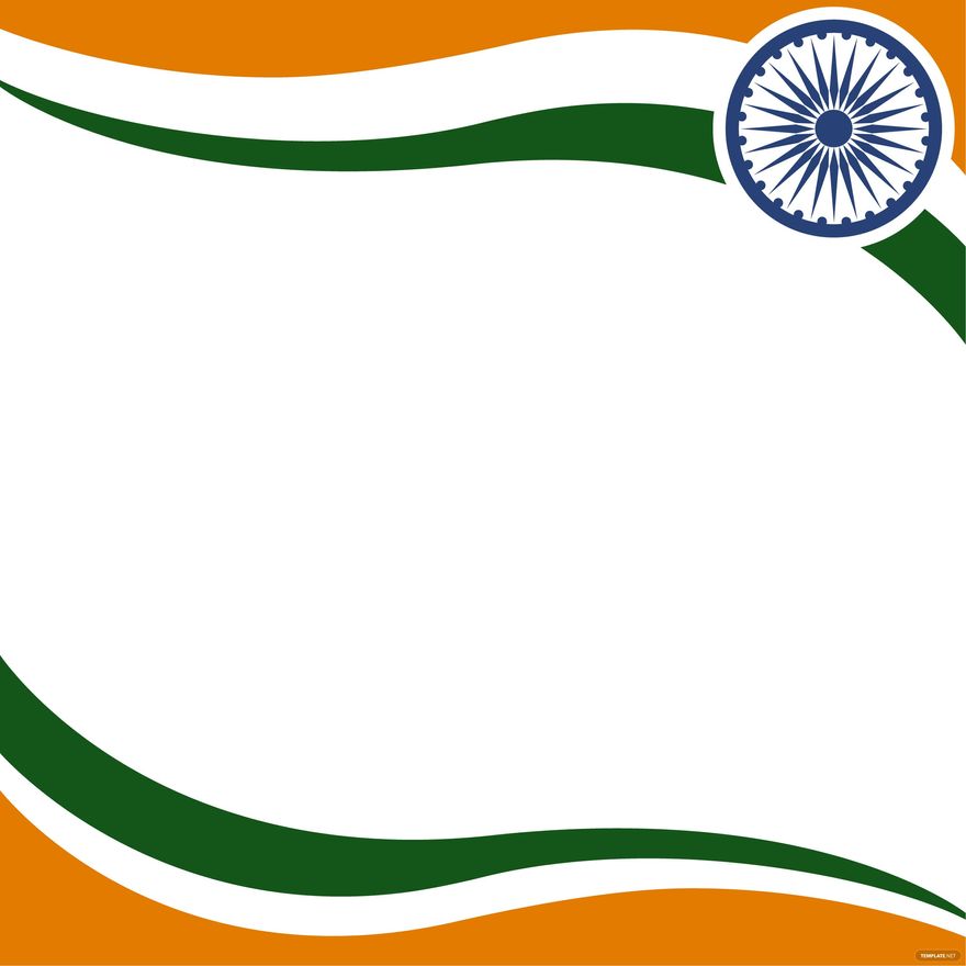 Free Animated Indian Flag Vector EPS Illustrator JPG PNG SVG 