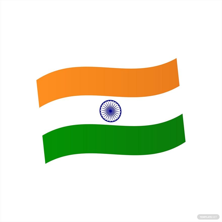 Simple Indian Flag Vector