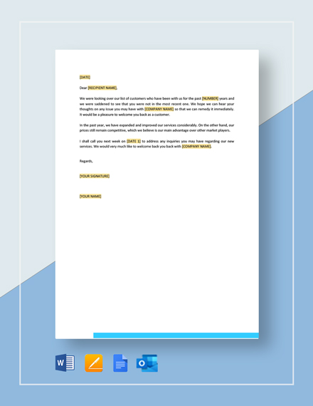 FREE Welcome Letter to New Employee Template - Word (DOC) | Google Docs ...