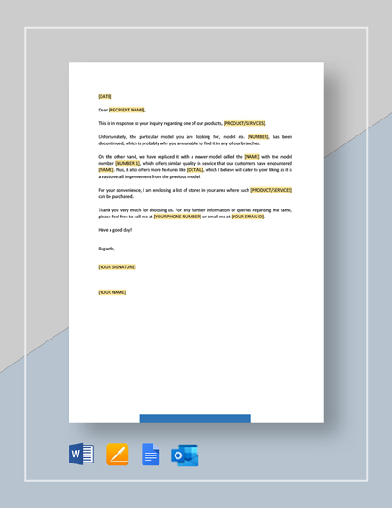 Business Inquiry Letter Template [Free PDF] - Google Docs, Word, Apple ...