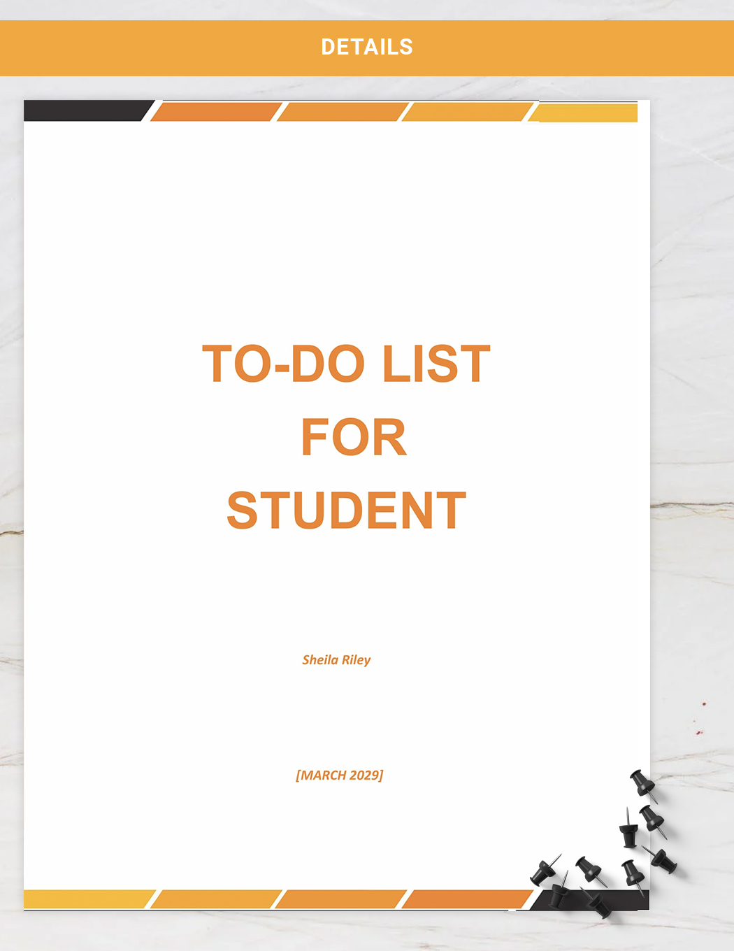 Editable Class List Templates In PDF To Download