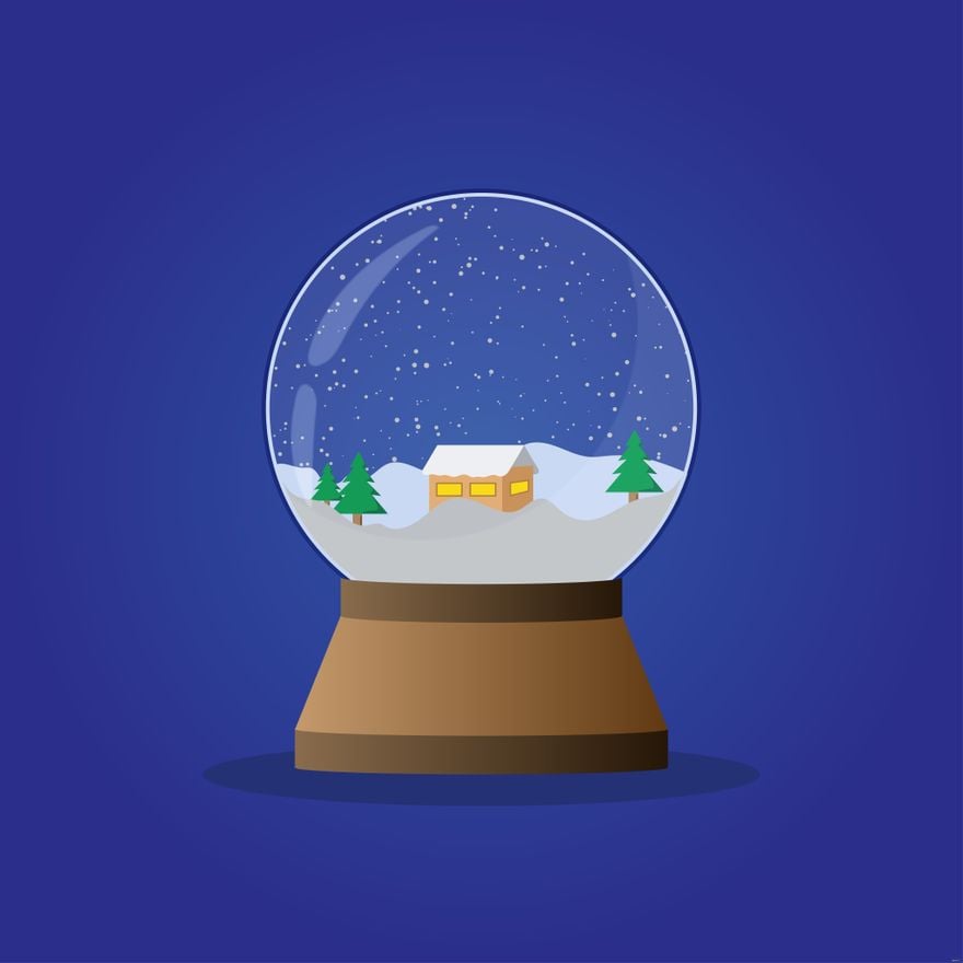 Snow Globe Illustration