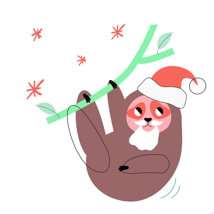 Funny Christmas Illustration