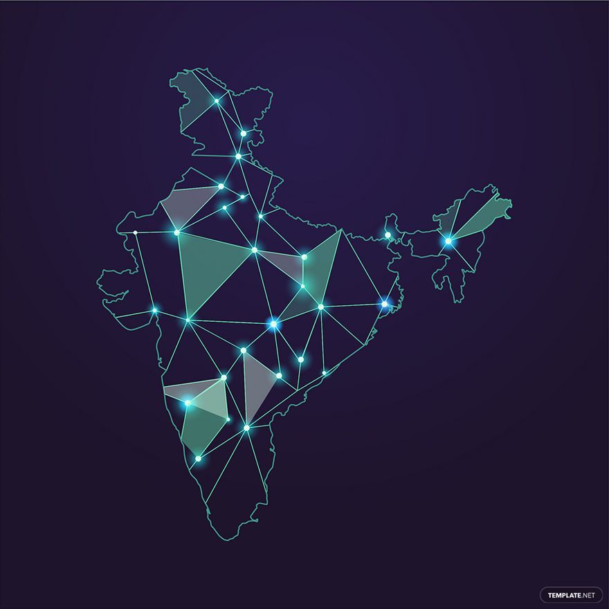 FREE India Map Vector - Image Download in PDF, Illustrator, Photoshop ...