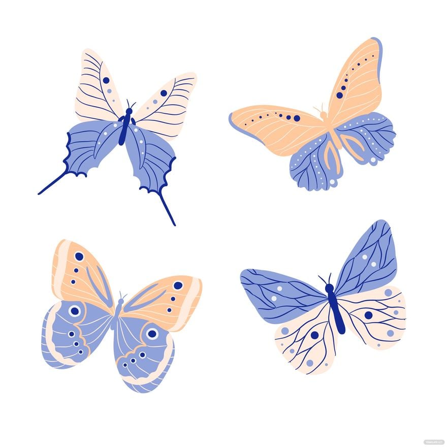 Free Cute Butterfly Vector