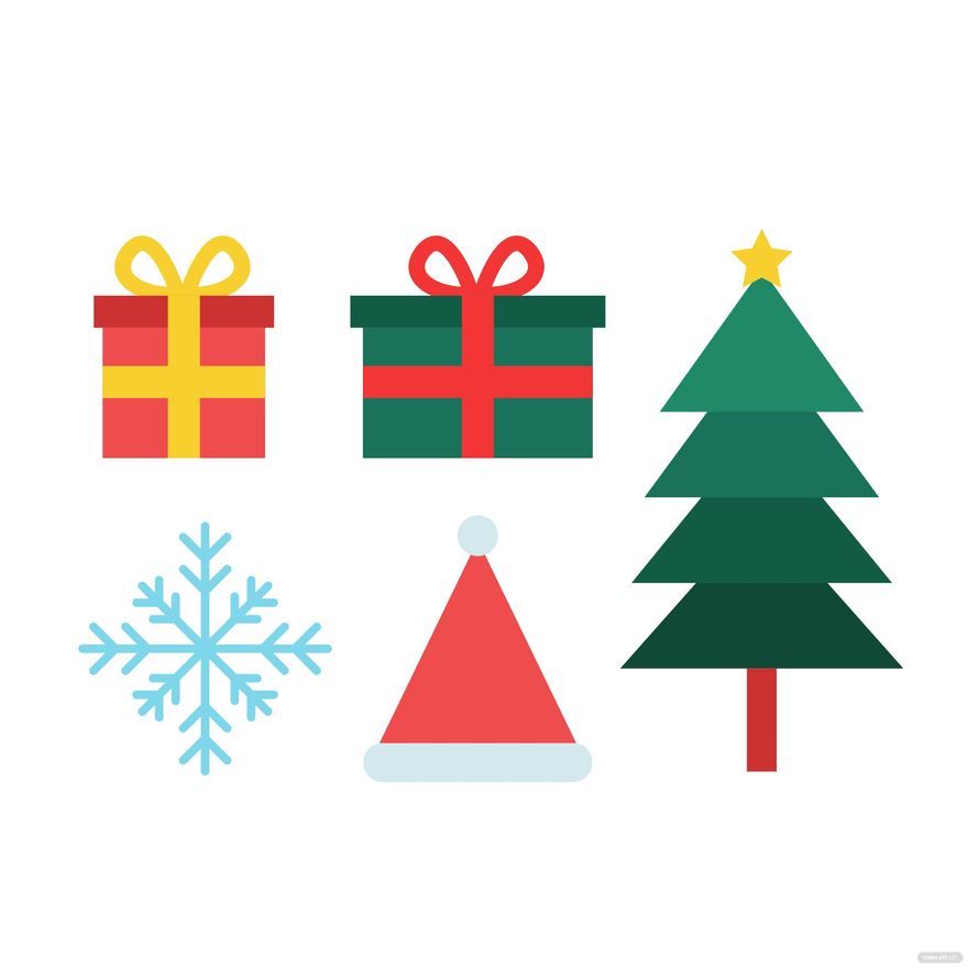 christmas illustrator vector graphics free download