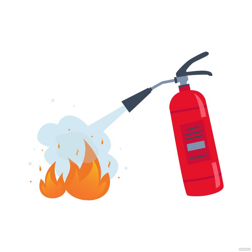 Free Fire Extinguisher Vector in Illustrator, EPS, SVG, JPG, PNG