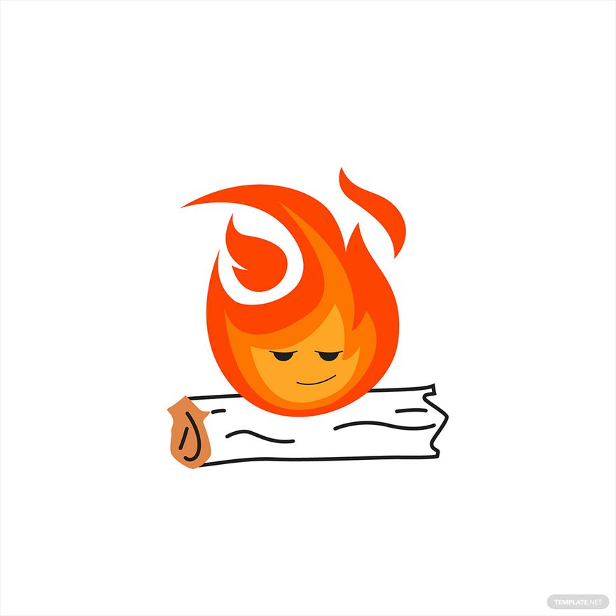 Cartoon Fire Flames Vector