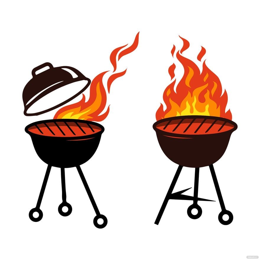BBQ Grill Vector