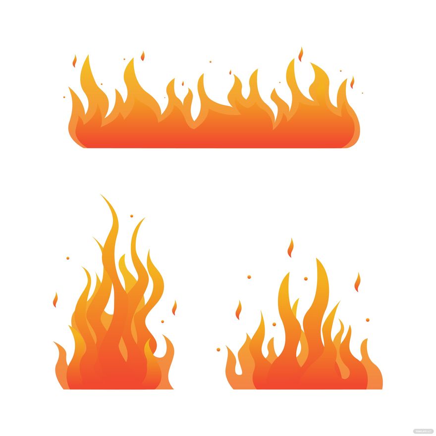 vector fire shapes for illustrator free download