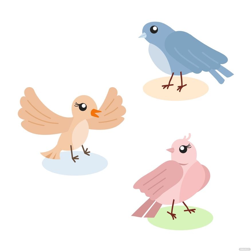 Free Cartoon Bird Vector