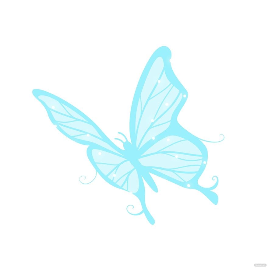 Angel Butterfly Vector