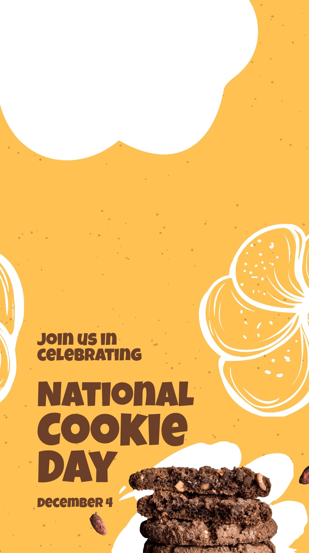 National Cookie Day Snapchat Geofilter Template